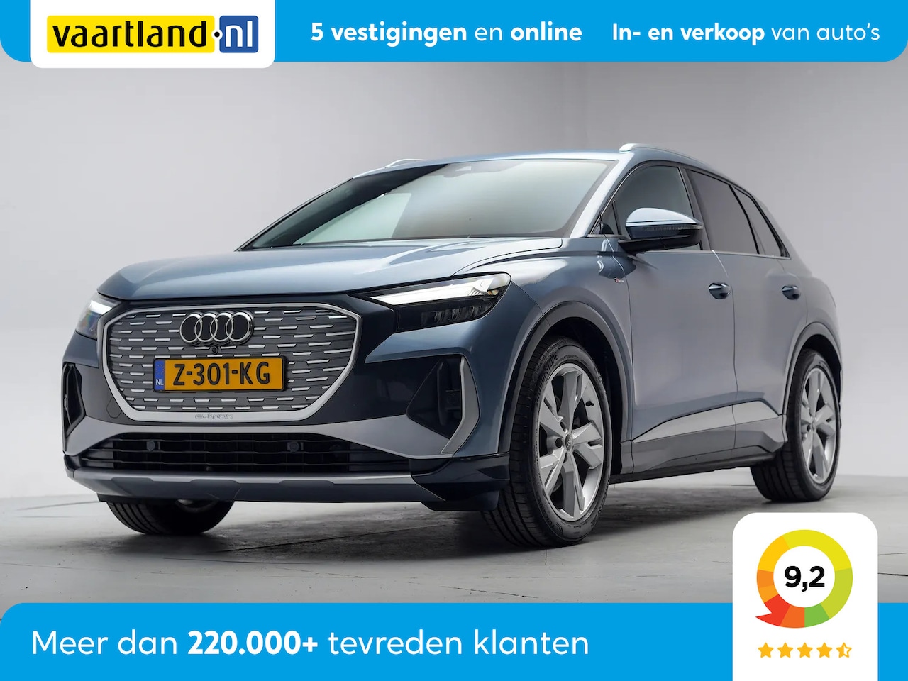 Audi Q4 e-tron - 40 S-line edition 77 kWh [ Head Up Display Stoelverwarming Carplay ] - AutoWereld.nl