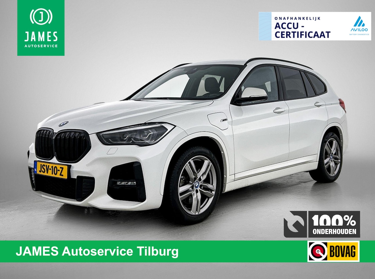 BMW X1 - xDrive25e Exe PLUG-In M Sport Shadow TREKHAAK | 1/2 LEER | EL. ACHTERKLEP | 18"LM - AutoWereld.nl