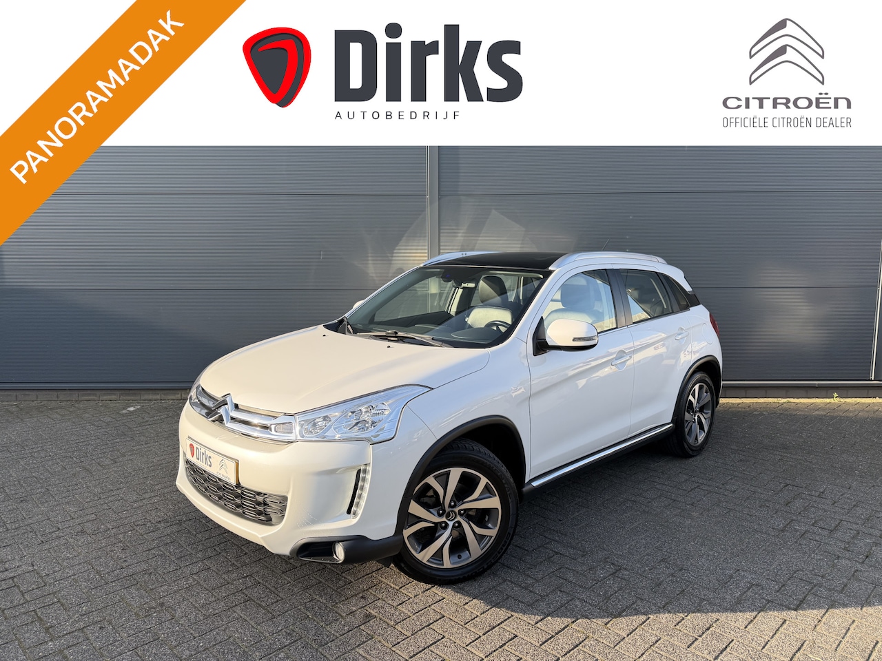 Citroën C4 Aircross - 1.6 Exclusive 1.6 Exclusive (Panoramadak - Camera - 18"- Navigatie - Automatische Airco - Parkeersensore - AutoWereld.nl