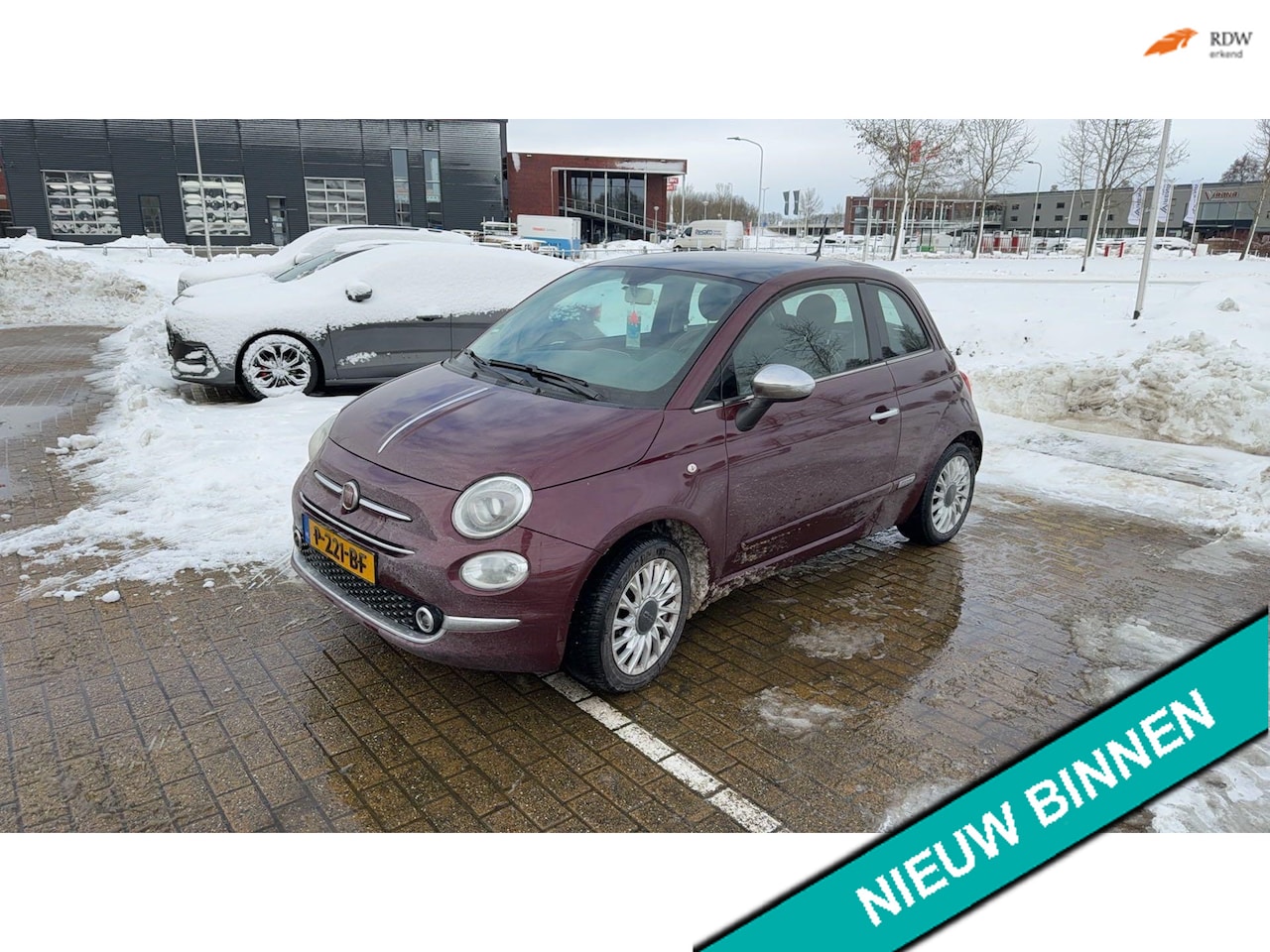 Fiat 500 - 1.2 500S Facelift 4-Cilinder Airco Navi Digitaal Dash 2e eig. Historie - AutoWereld.nl