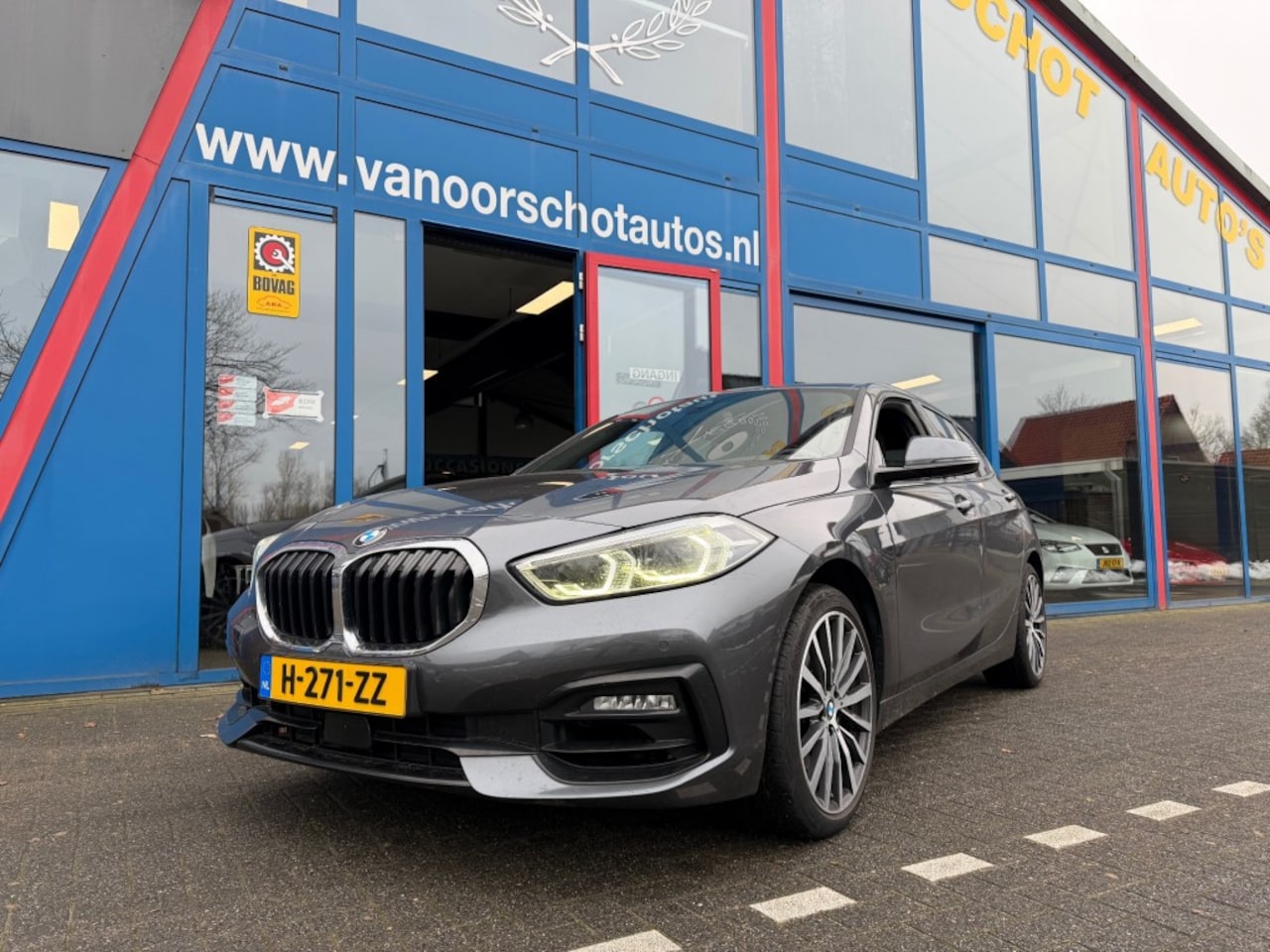 BMW 1-serie - 118I 140pk Automaat Panodak Navi Camera Leer Led Airco(ECC) - AutoWereld.nl