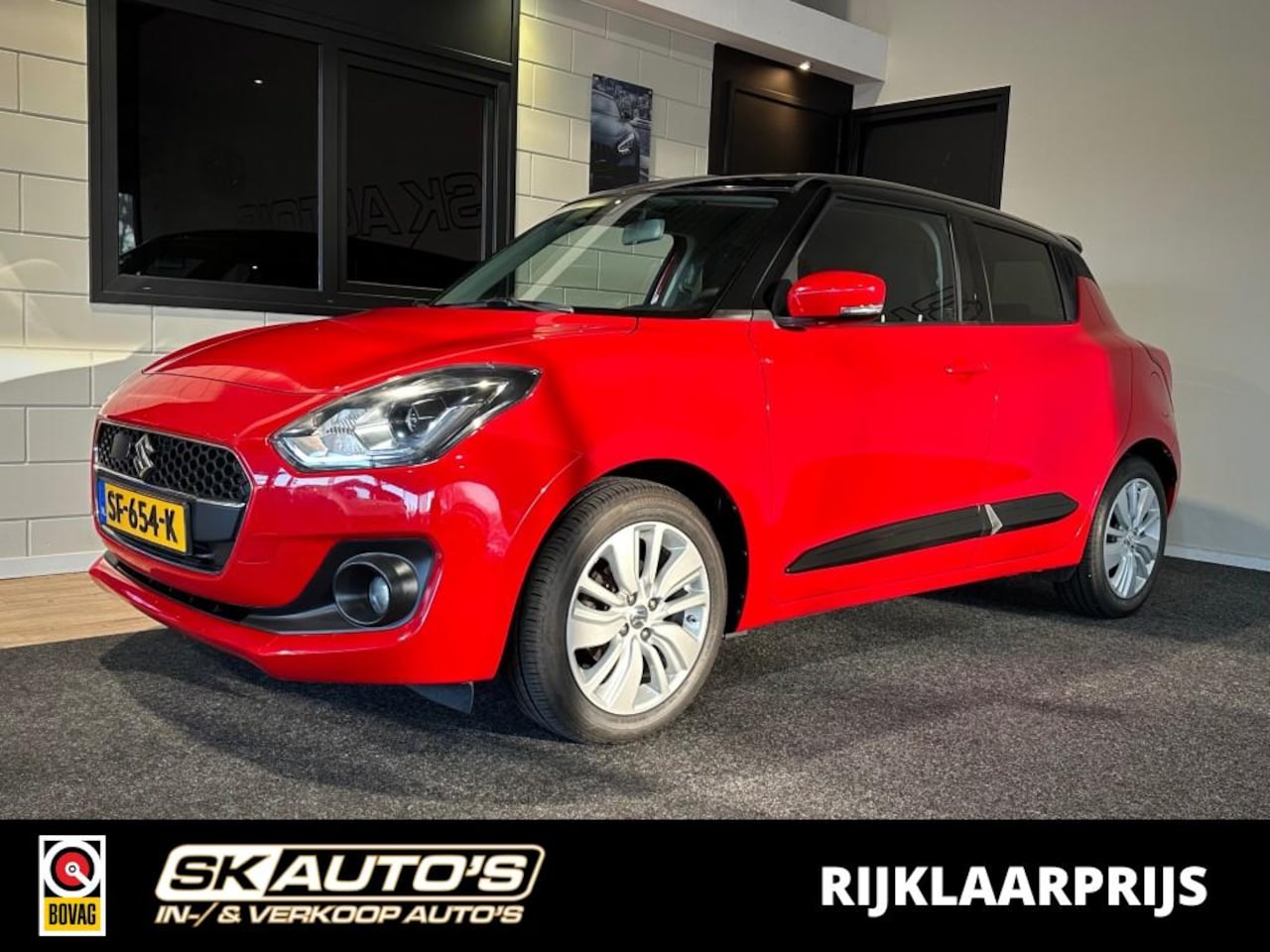 Suzuki Swift - 1.2 STIJL SMART HYBR l NAP l ACC l CLIMA l LED l TWOTONE l STOELVERW l - AutoWereld.nl
