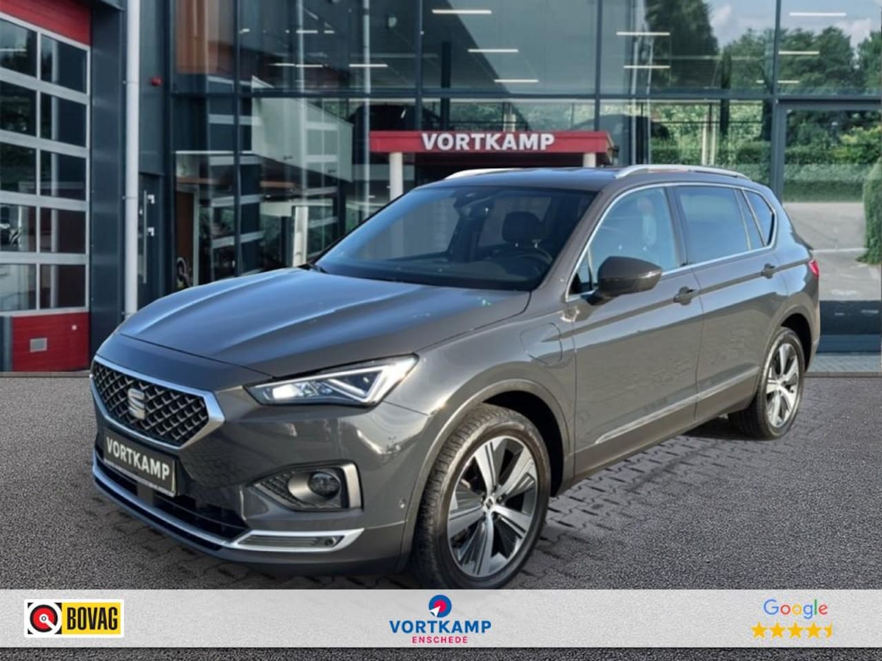 SEAT Tarraco - 1.4 TSI DSG EHYBRID XPERIENCE TREKHAAK/CAMERA/ACC/ELEKACHTERKLEP - AutoWereld.nl