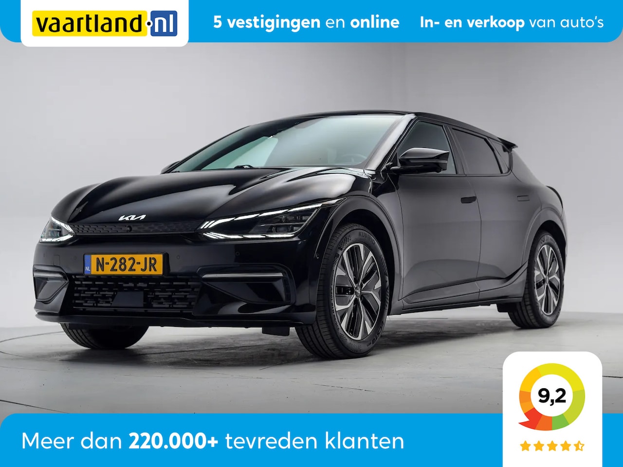 Kia EV6 - GT-Line AWD 77.4 kWh 3 fase [ Panorama Head-up Stoelverwarming ] - AutoWereld.nl