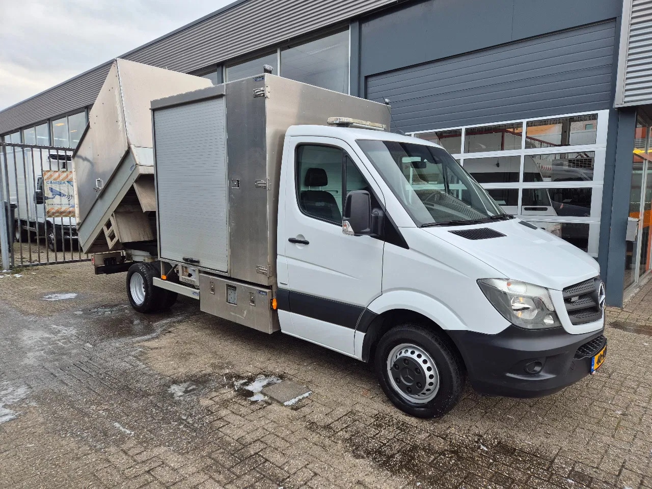 Mercedes-Benz Sprinter - 516 CDI/ Vuil/ Kipper/ Airco/ WB 433 - AutoWereld.nl