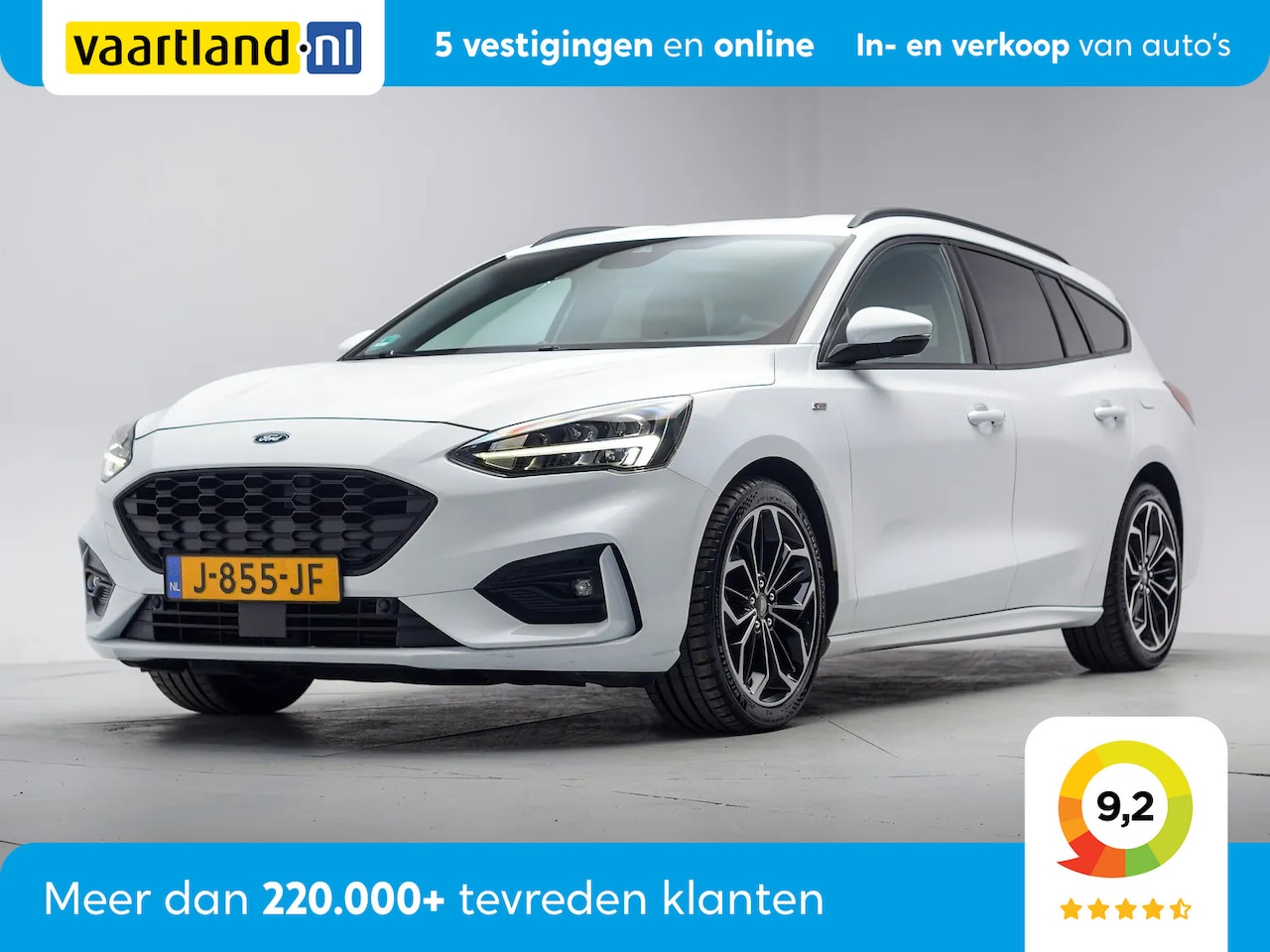 Ford Focus Wagon - 1.0 EcoBoost 125pk ST Line [ LED Stoel-en stuurverwarming B&O Climate ] - AutoWereld.nl