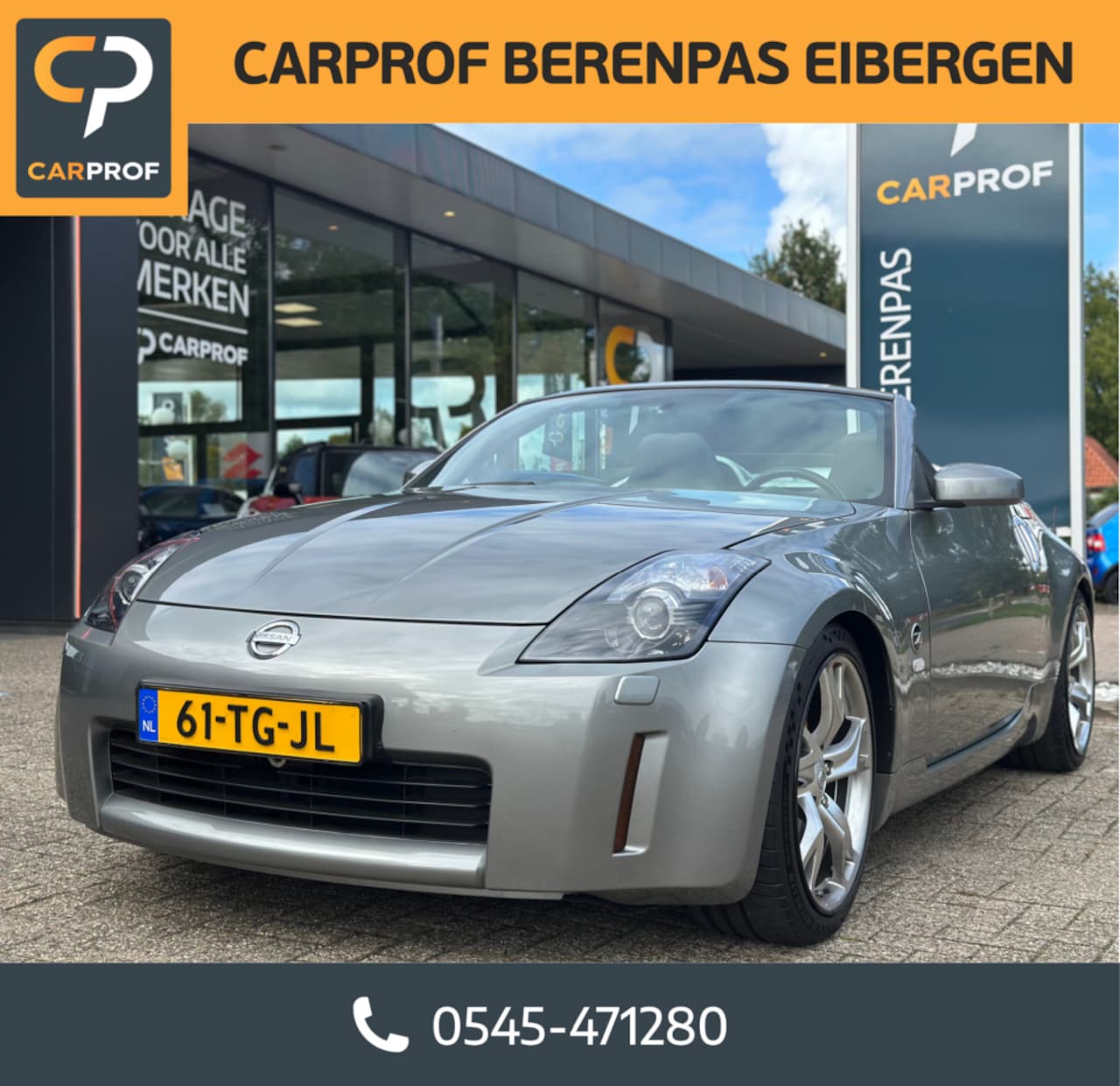 Nissan 350Z Roadster - 3.5 V6 Roadster '' Catback Milltek Exhaust - Michelin Pilot Sport Cup 2 '' - AutoWereld.nl
