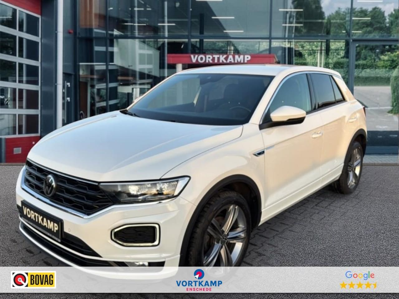Volkswagen T-Roc - 1.5 TSI DSG SPORT R-LINE CAMERA/ACC/ELEK-KLEP/STOELVERW - AutoWereld.nl