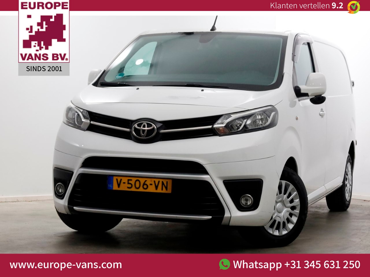 Toyota ProAce Worker - 2.0 D-4D 122pk M Airco/Navi/Camera 01-2019 - AutoWereld.nl