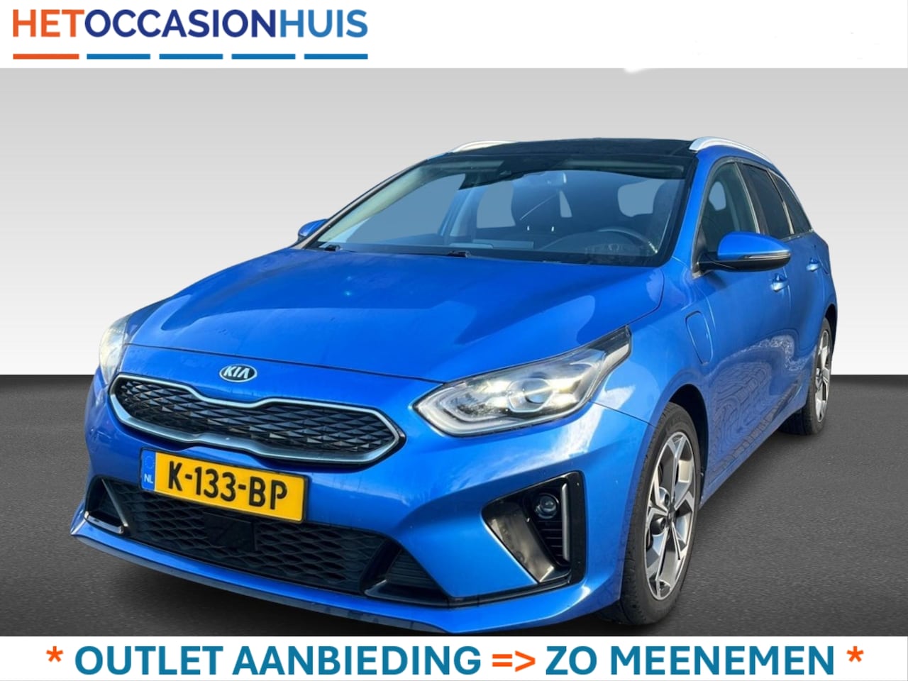 Kia Cee'd Sportswagon - Ceed Sw 1.6 GDI PHEV 141PK AUTOMAAT EXECUTIVE PANO VIRTUAL LEDER NAVI NAP - AutoWereld.nl