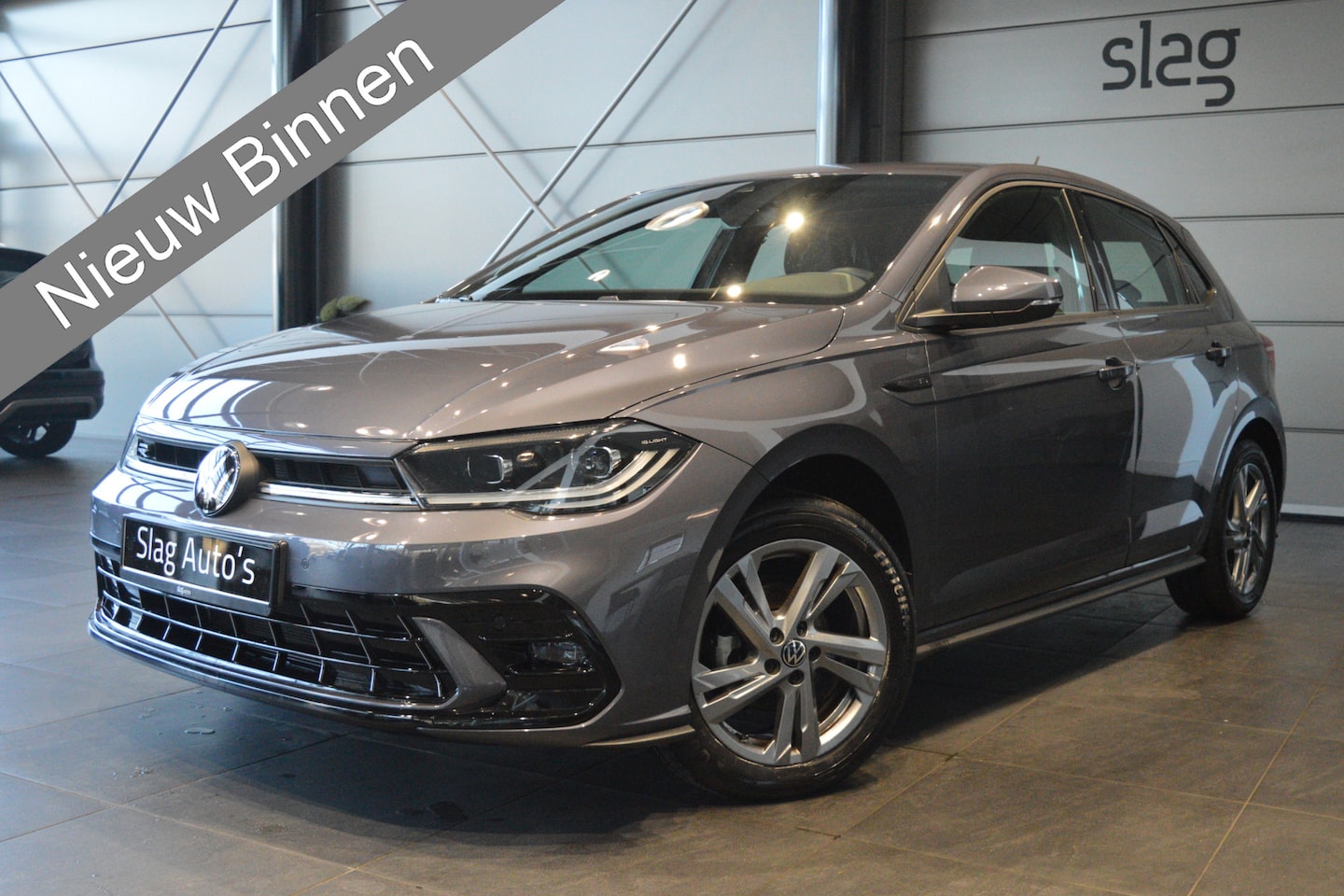 Volkswagen Polo - 1.0 TSI 2X R-LINE navi clima cruise led camera 95 pk !! - AutoWereld.nl
