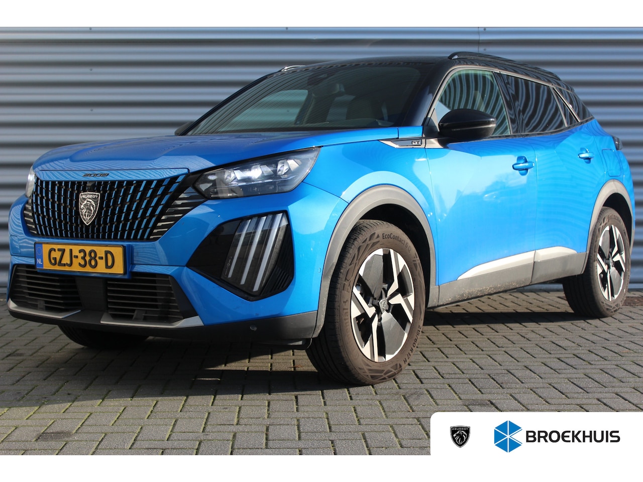 Peugeot 2008 - 1.2 HYBRID 136PK GT PACK AUTOMAAT / NAVI / LEDER / CLIMA / LED / PDC / 17" LMV / KEYLESS / - AutoWereld.nl