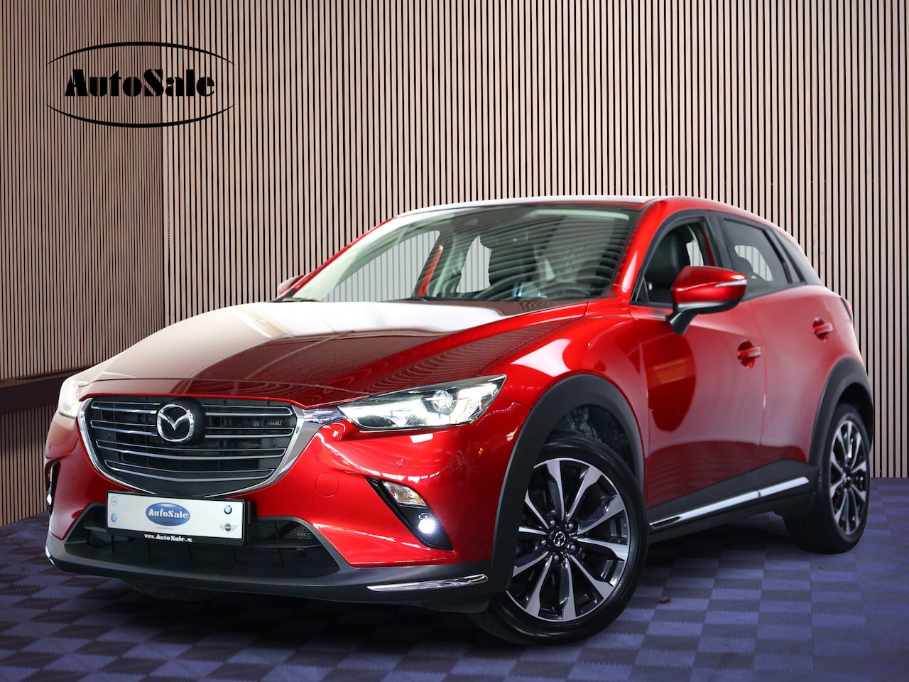 Mazda CX-3 - 2.0 SkyActiv-G 120 GT-M AUT HUD NAV LEDER CAM XENON STOELVW '18 - AutoWereld.nl