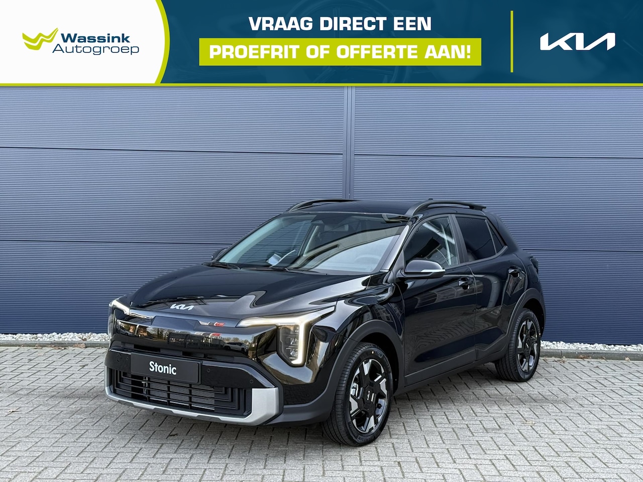 Kia Stonic - 1.0 T-GDi MHEV 115pk DynamicPlusLine | Stoel-/Stuurverwarming | Privacy Glass | Apple Carp - AutoWereld.nl