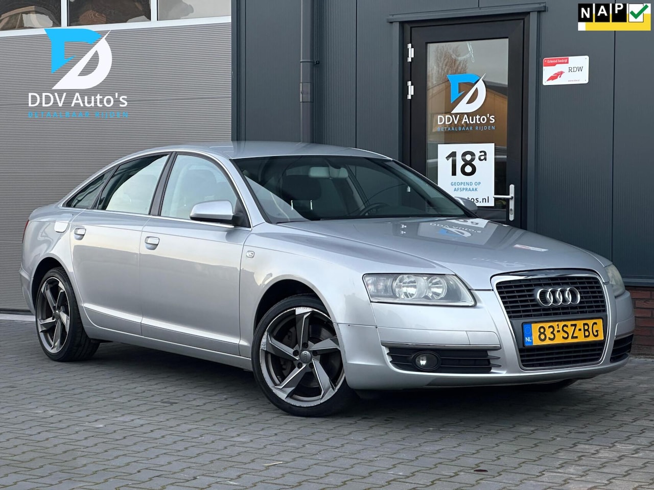 Audi A6 Limousine - 2.0/170pk TFSI Pro Line|NAP|Cruise|Trekhaak|Navi|18" LMV|Airco - AutoWereld.nl