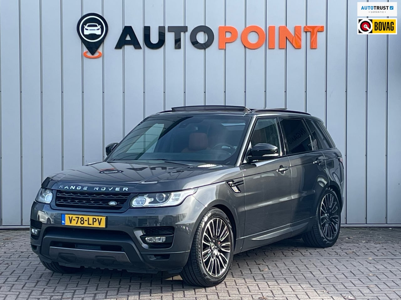 Land Rover Range Rover Sport - GRIJS KENTEKEN|TREKHAAK|PANO|CAMERA|ELEK.STOEL|STOELVRM|BLINDSPOT|LEER|ELEK.ACHTERKLEP|21' - AutoWereld.nl