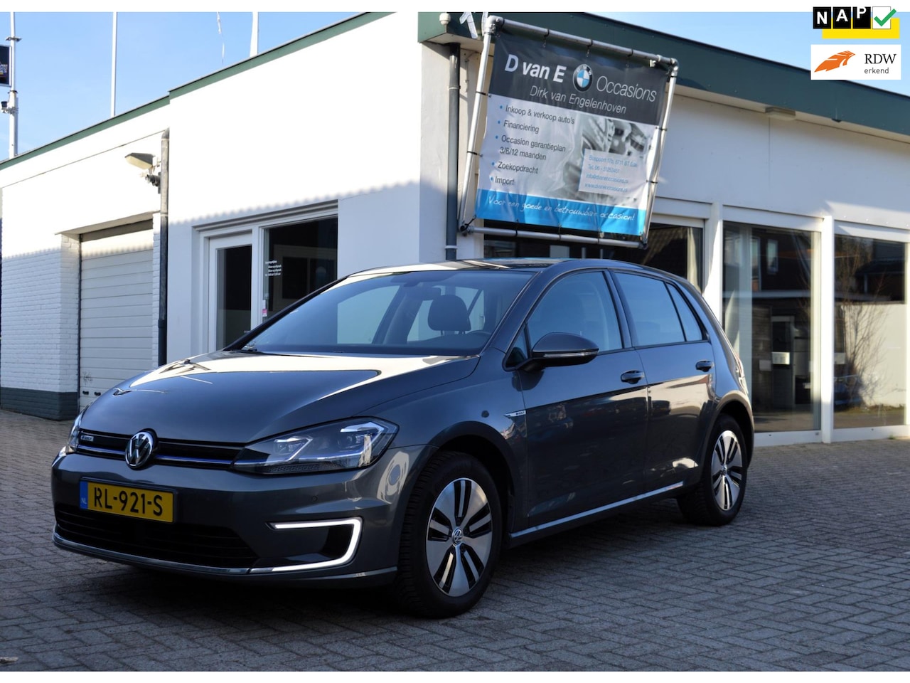 Volkswagen e-Golf - 5 drsOrg NL/N.A.P|LED|CRUISE|PDC|CLIMA E-Golf - AutoWereld.nl