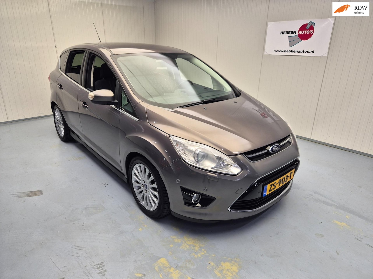 Ford C-Max - 1.0 Titanium Navi Camera Ecc Cruise Control Alu Velgen Pdc V & A - AutoWereld.nl