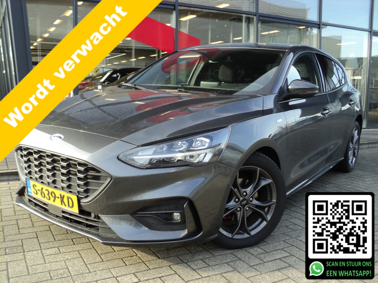 Ford Focus - 1.0 EcoBoost ST Line X | AUTOMAAT | 29.877 KM | NAVIGATIE | VIERSEIZOENEN BANDEN |  CAMERA - AutoWereld.nl