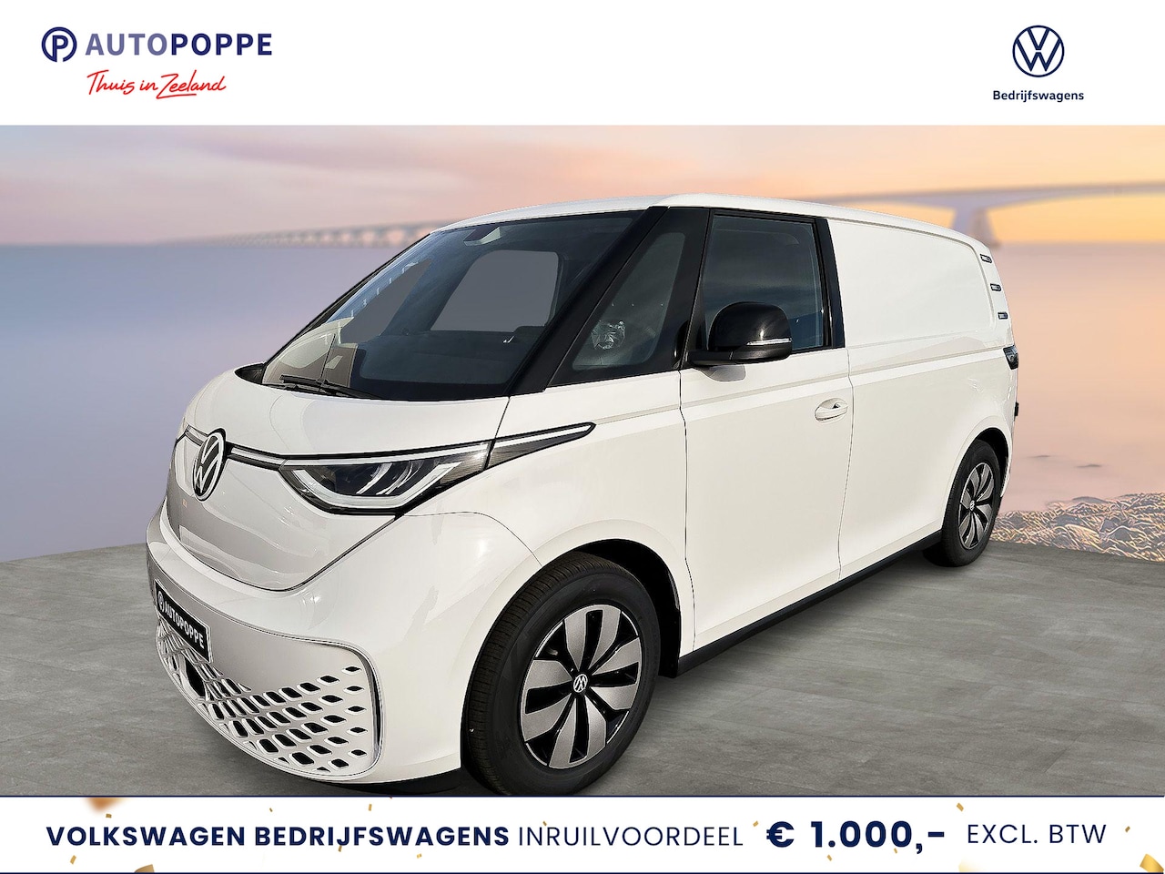 Volkswagen ID. Buzz Cargo - Bedrijfswagens Cargo Elektromotor 210 kW (286 pk) 2988 mm Elektri - AutoWereld.nl