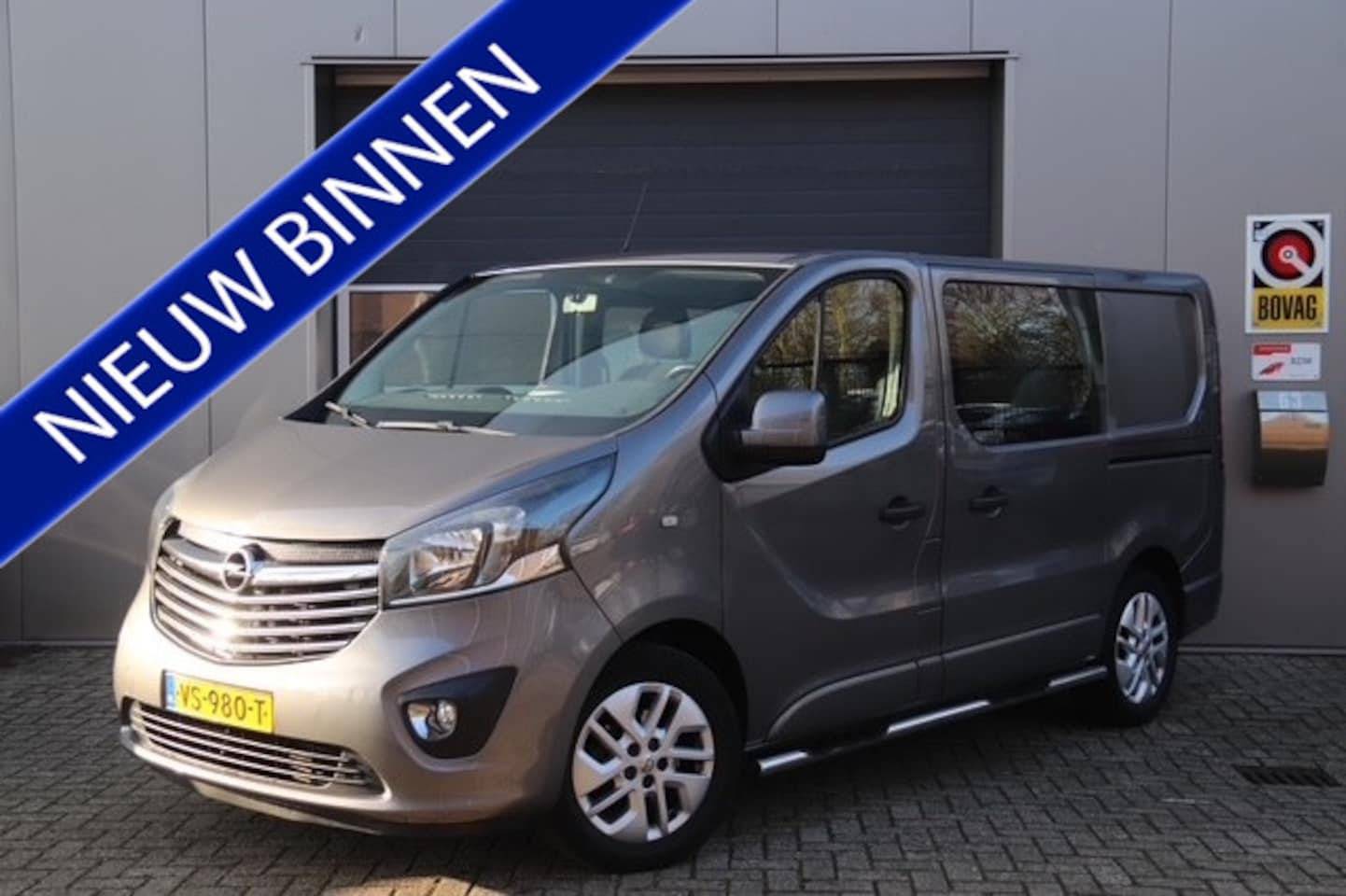 Opel Vivaro - 1.6 CDTI L1H1 DC Sport EcoFlex 1.6 CDTI L1H1 DC Sport EcoFlex, Cruise, Navi, Airco - AutoWereld.nl