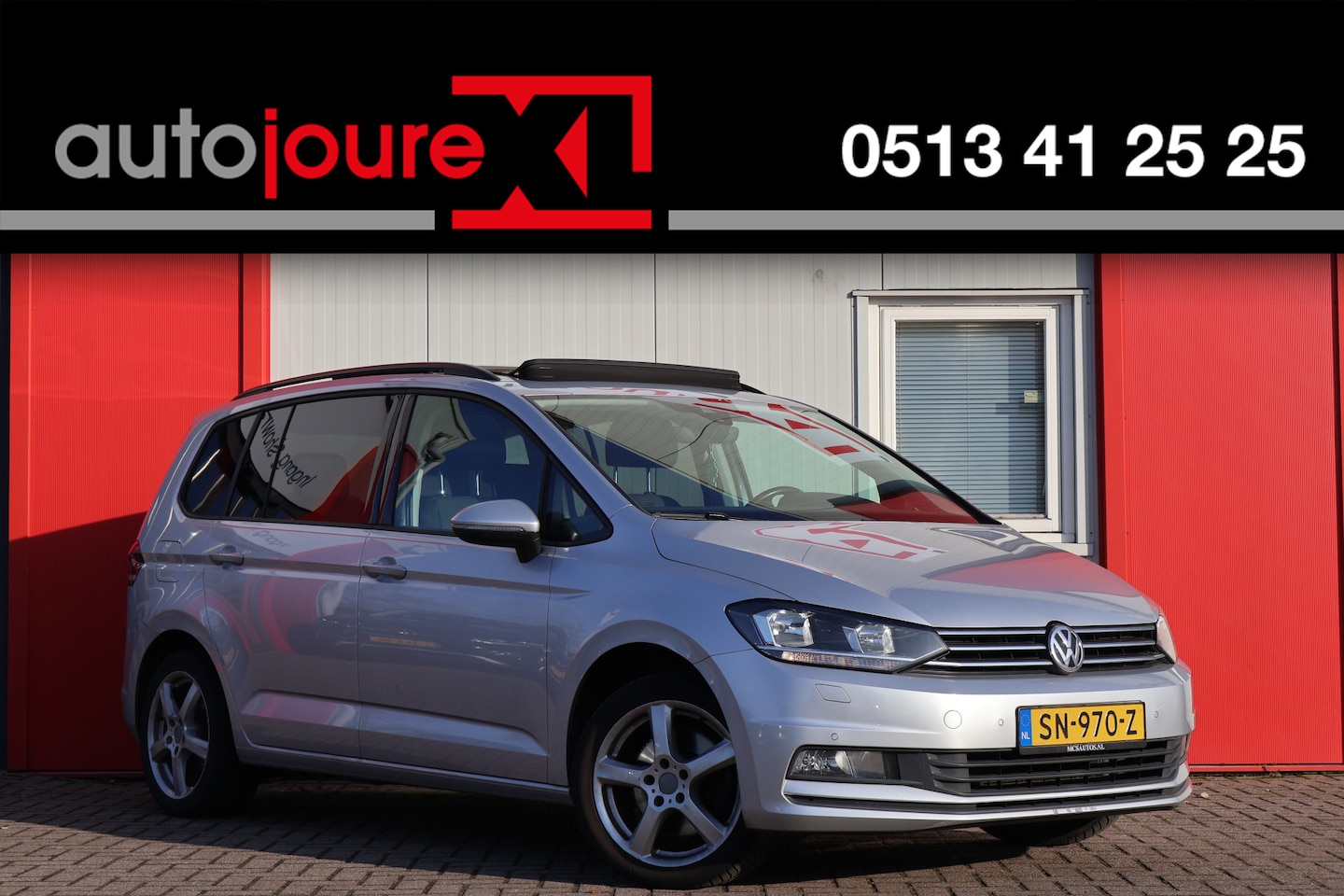 Volkswagen Touran - 2.0 TDI Highline | Panoramadak | PDC | Cruise Control | Trekhaak | - AutoWereld.nl