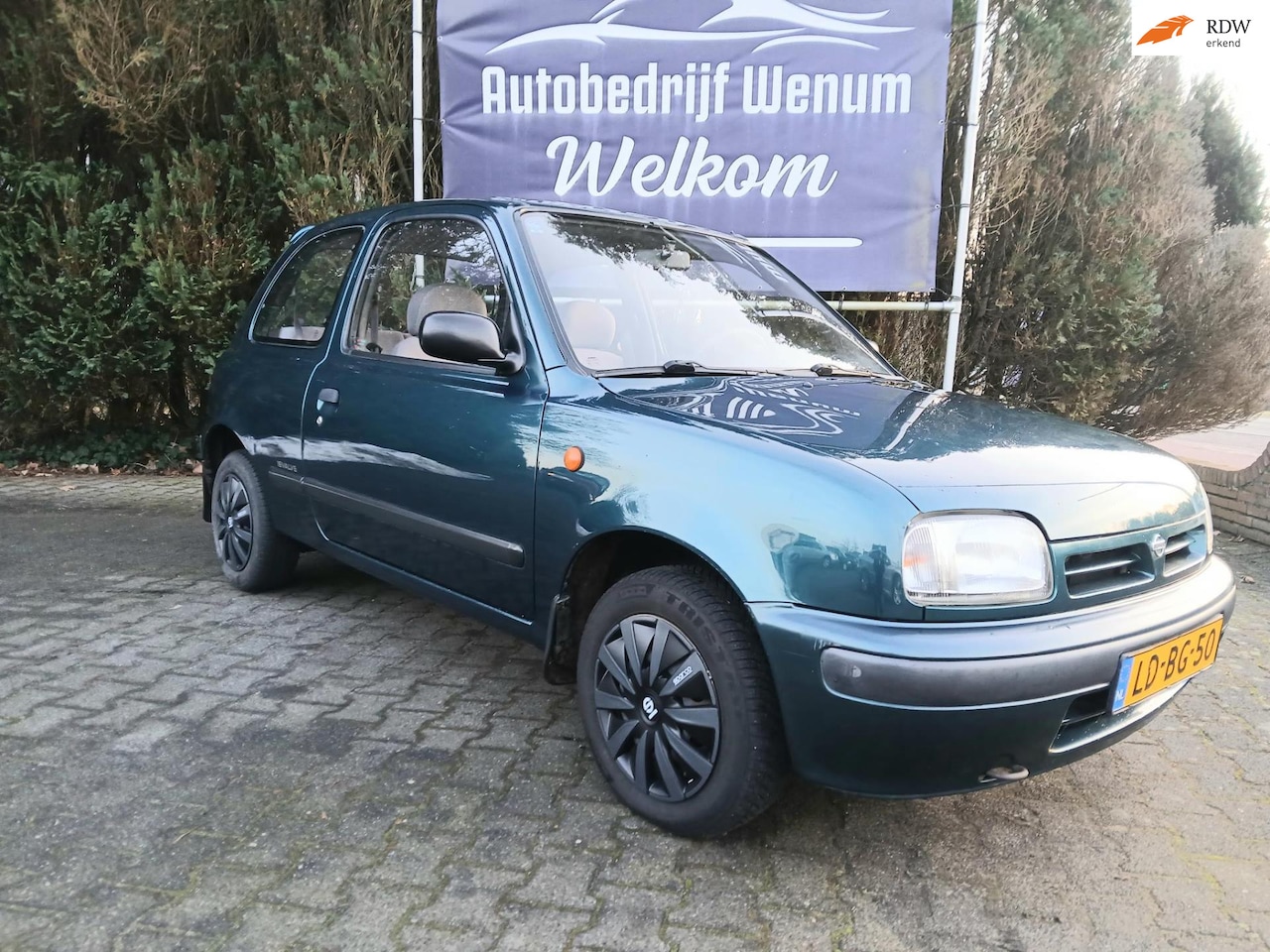 Nissan Micra - 1.3 LX AUTOMAAT, Trekhaak, Metallic Slechts 113057 KM. - AutoWereld.nl