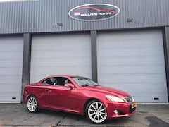 Lexus IS Cabriolet - 350C uniek met de 3.5 V6 motor, 310pk