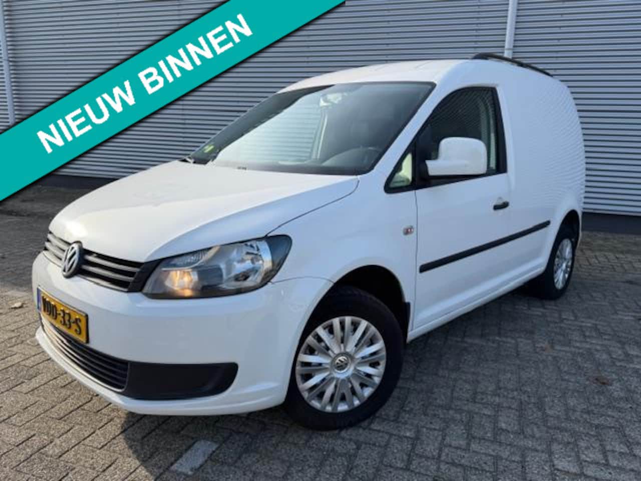 Volkswagen Caddy - 1.6 TDI Automaat/DSG, airco,stoelverwarming,trekhaak, - AutoWereld.nl