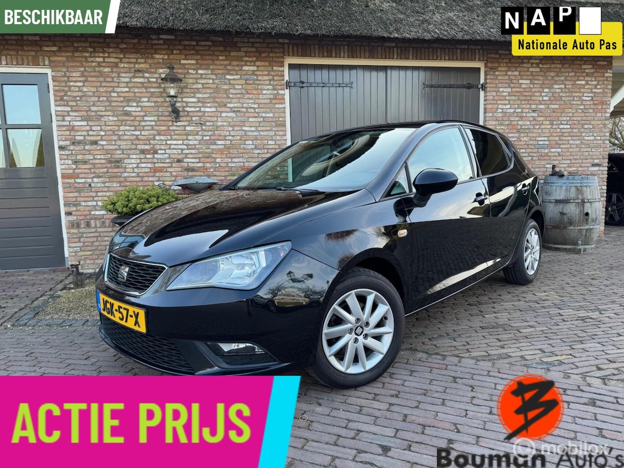 SEAT Ibiza - 1.2 TSI Style - 5 deurs - Airco VASTE LAGE PRIJS - AutoWereld.nl