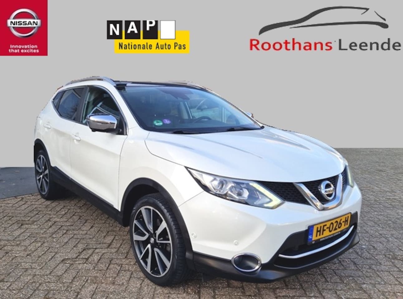 Nissan Qashqai - 1.2 115pk DIG-TurboTekna Glass Chrome Pack - Trekhaak - AutoWereld.nl