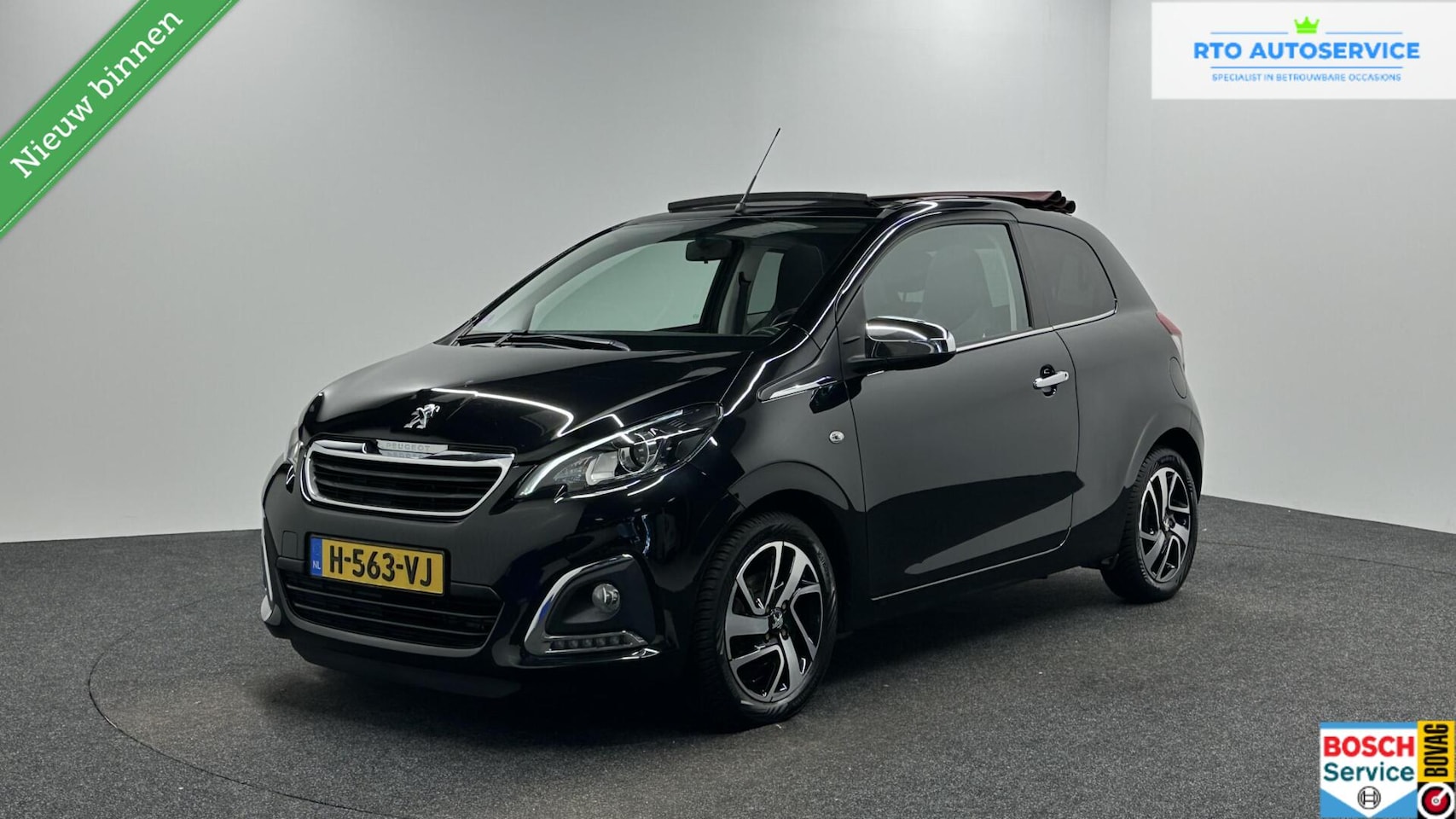 Peugeot 108 - 1.2 Puretech GT-Line LM ECC CRUISE CABRIO TOP. - AutoWereld.nl
