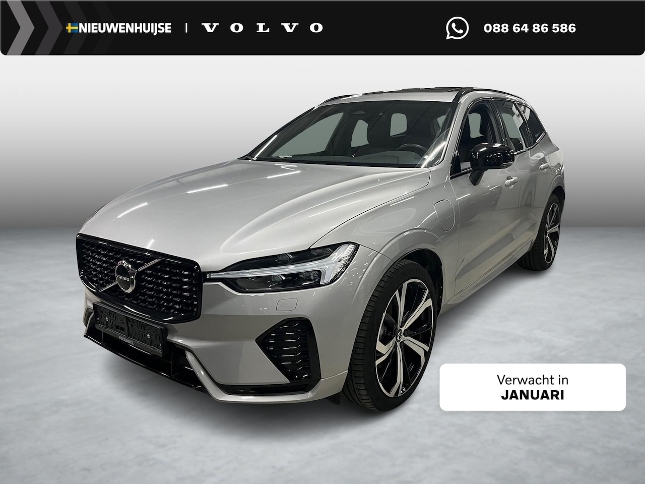 Volvo XC60 - 2.0 Recharge T6 AWD R-Design | Facelift | Luchtvering | Trekhaak | Panoramadak | Adaptive - AutoWereld.nl