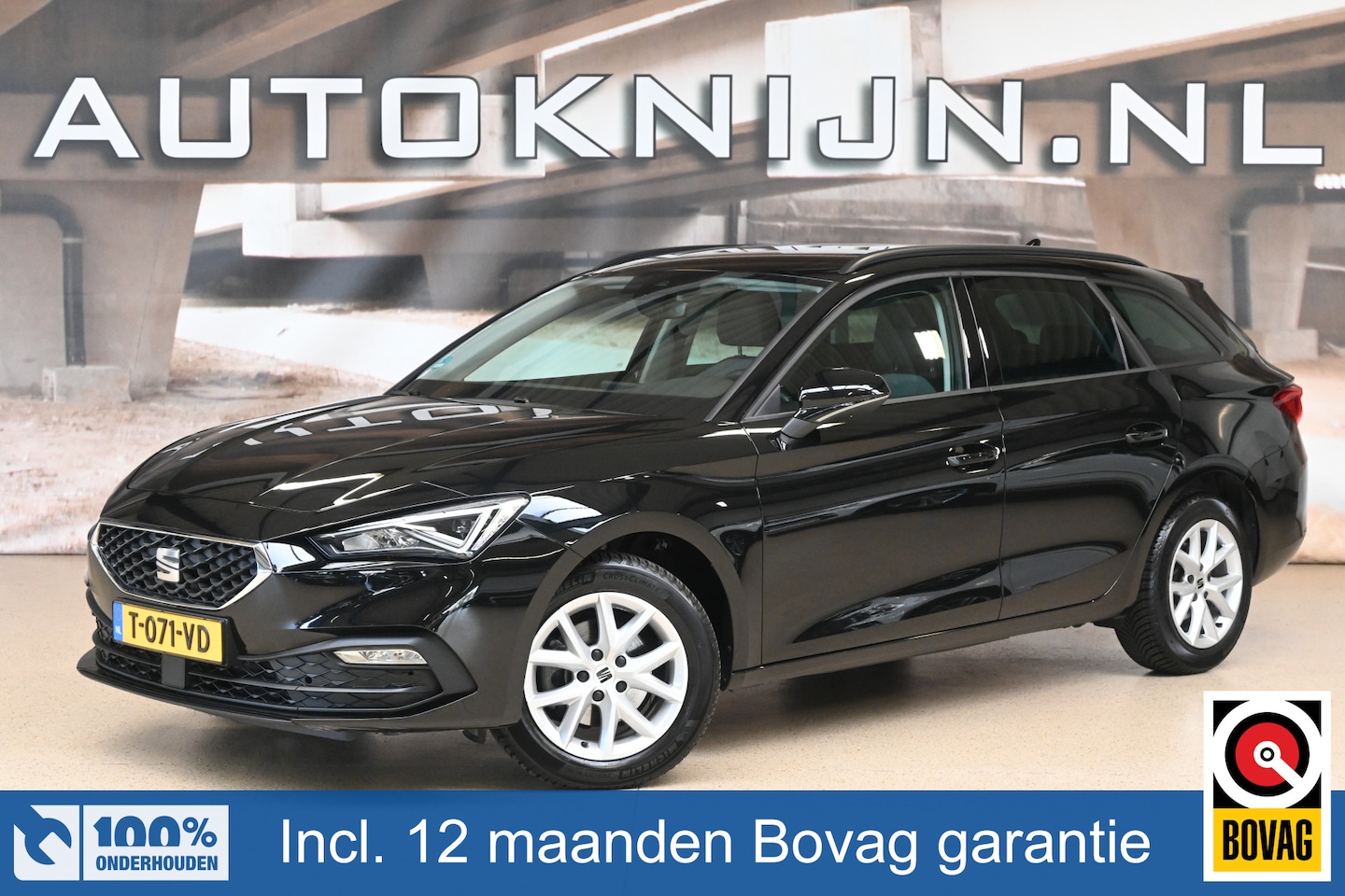 SEAT Leon Sportstourer - 1.0 eTSI 110pk Style | Camera | Trekhaak | Stuur & Stoel verwarming | 100% (Dealer) onderh - AutoWereld.nl