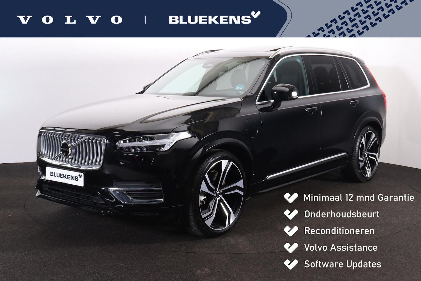 Volvo XC90 - T8 Recharge AWD Plus Bright - Luchtvering - Panorama/schuifdak - IntelliSafe Assist & Surr - AutoWereld.nl