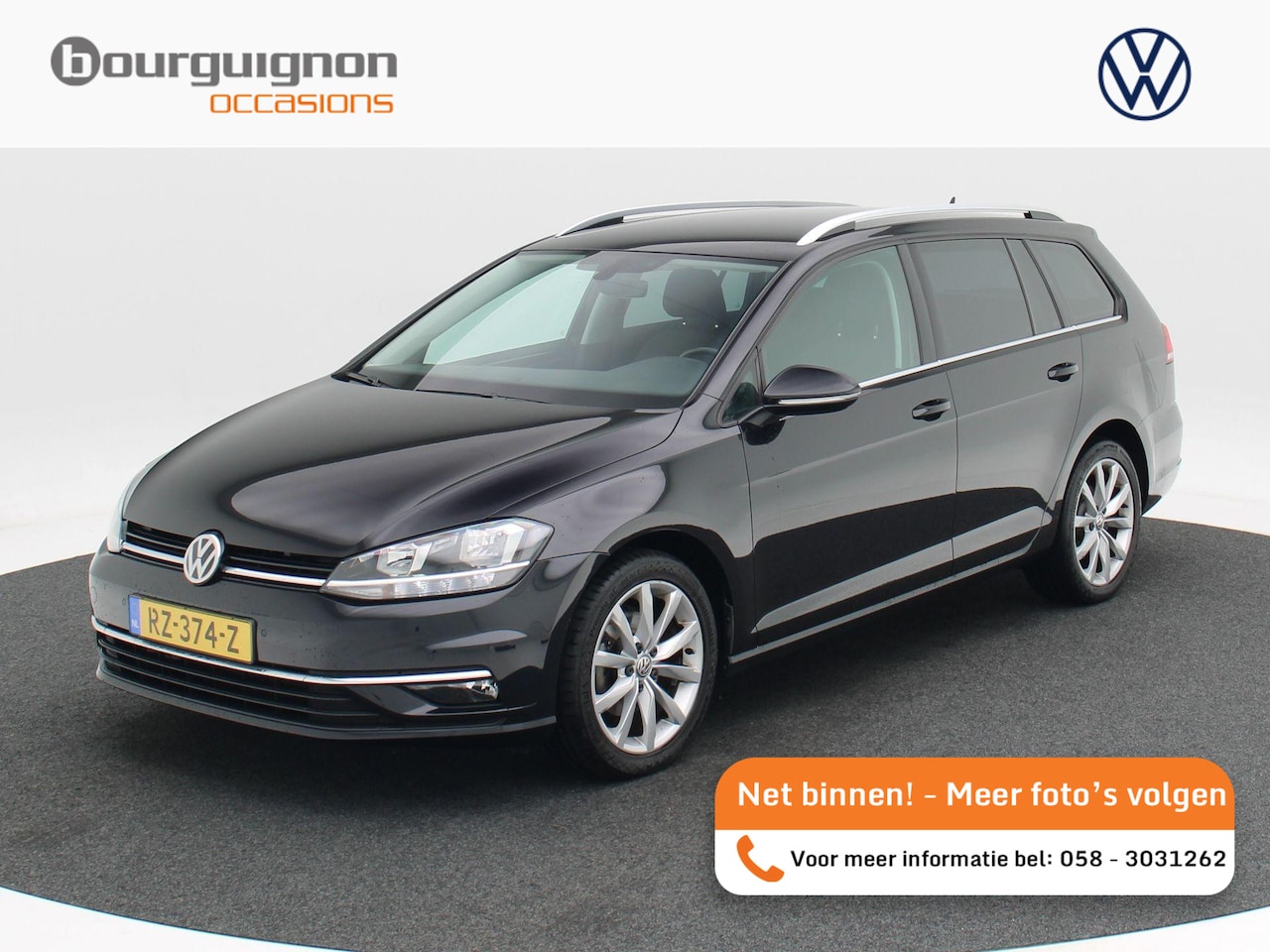Volkswagen Golf Variant - 1.0 TSi Highline 110 Pk | Virtual Cockpit | Adaptive Cruise | LED | Parkeersensoren | 17 I - AutoWereld.nl