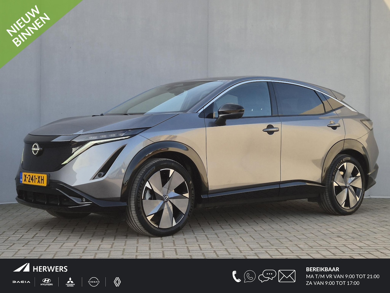 Nissan Ariya - Advance 66 kWh Automaat / Accu SOH 99% / Fabrieksgarantie tot 02-2027 / CCS snelladen / El - AutoWereld.nl