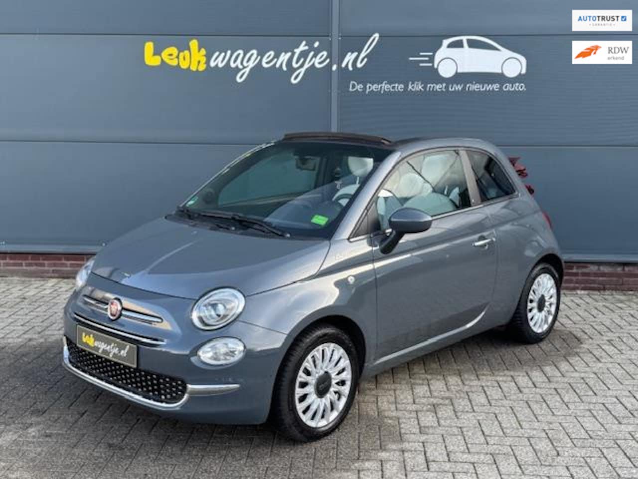 Fiat 500 C - 1.0 Hybrid Dolcevita Cabrio *carplay *cruise etc. - AutoWereld.nl