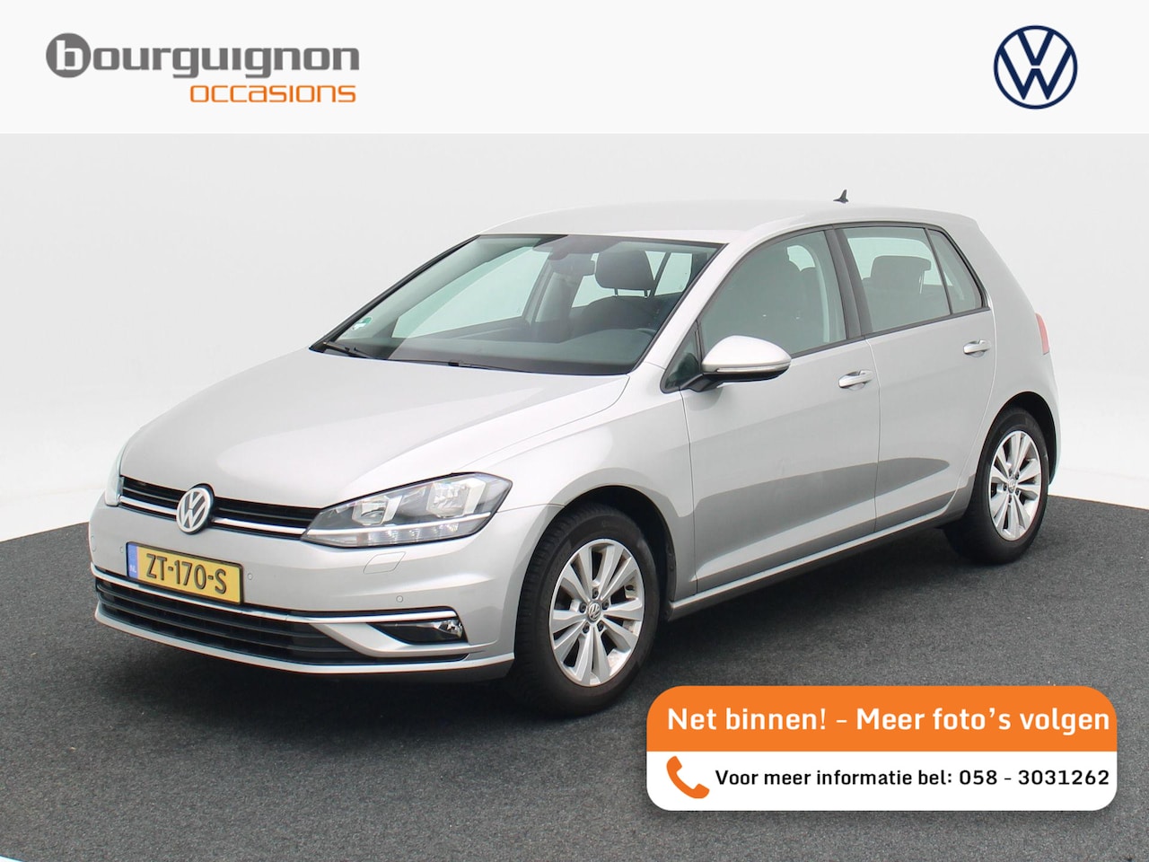 Volkswagen Golf - 1.0 TSi Comfortline 115 Pk | Adaptive Cruise | Achteruitrijcamera | Trekhaak | Stoelverwar - AutoWereld.nl