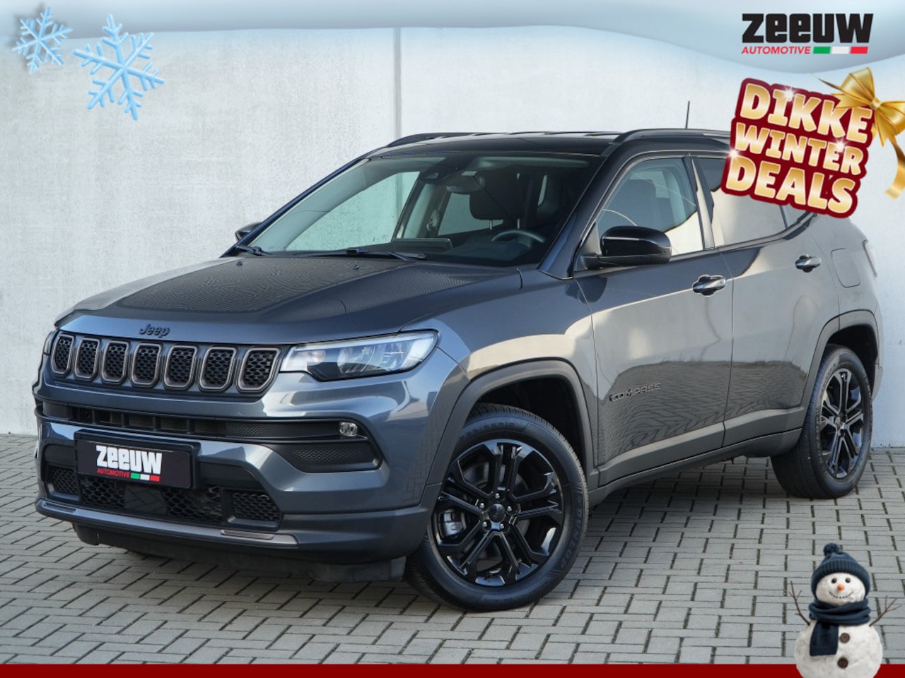 Jeep Compass - 4xe 240 PK Hybrid Upland | Navi | Carplay | Winter | Camera - AutoWereld.nl