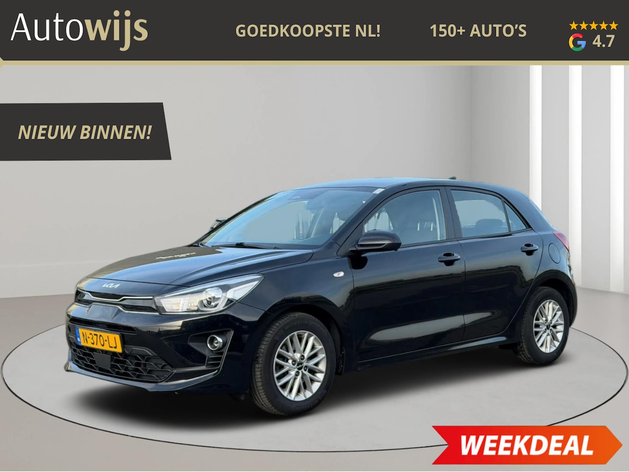 Kia Rio - 1.0 T-GDi MHEV DynamicLine|XENON|NAVI|CAMERA|CLIMA|NL AUTO - AutoWereld.nl