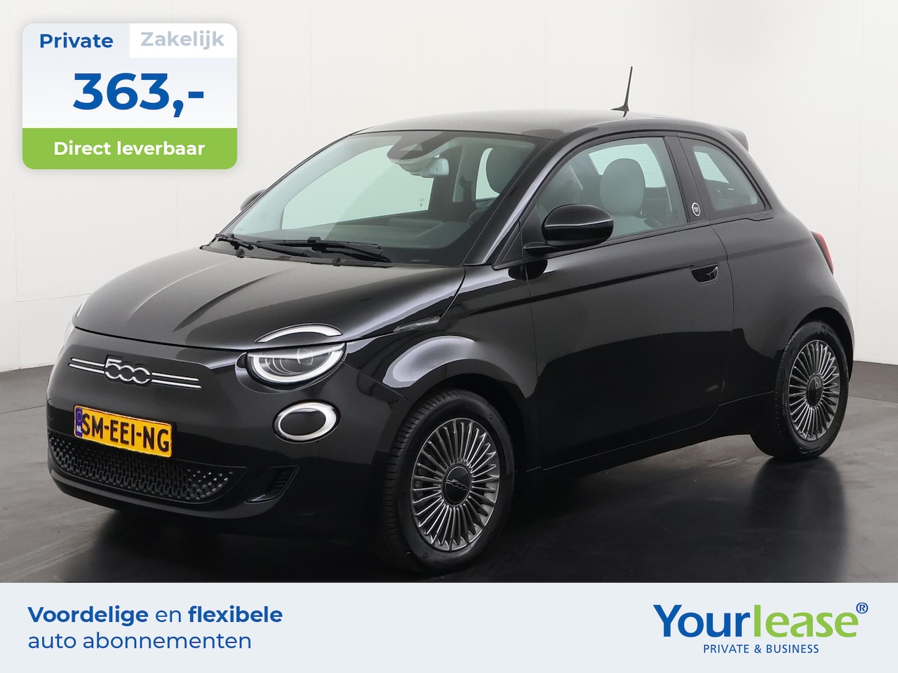 Fiat 500e - Icon 42 kWh | All-in 363,- Private Lease | Direct uit voorraad - AutoWereld.nl