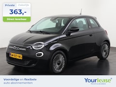 Fiat 500e - Icon 42 kWh | All-in 363, - Private Lease | Direct uit voorraad