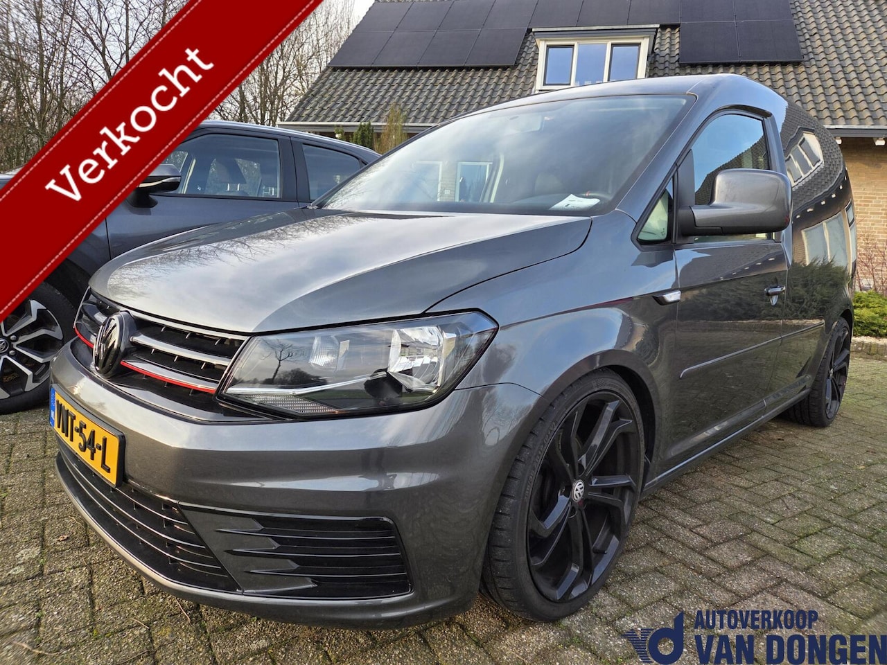 Volkswagen Caddy - Bestel 2.0 TDI L1H1 | GTI Look | Leder / 19" | BPM VRIJ - AutoWereld.nl
