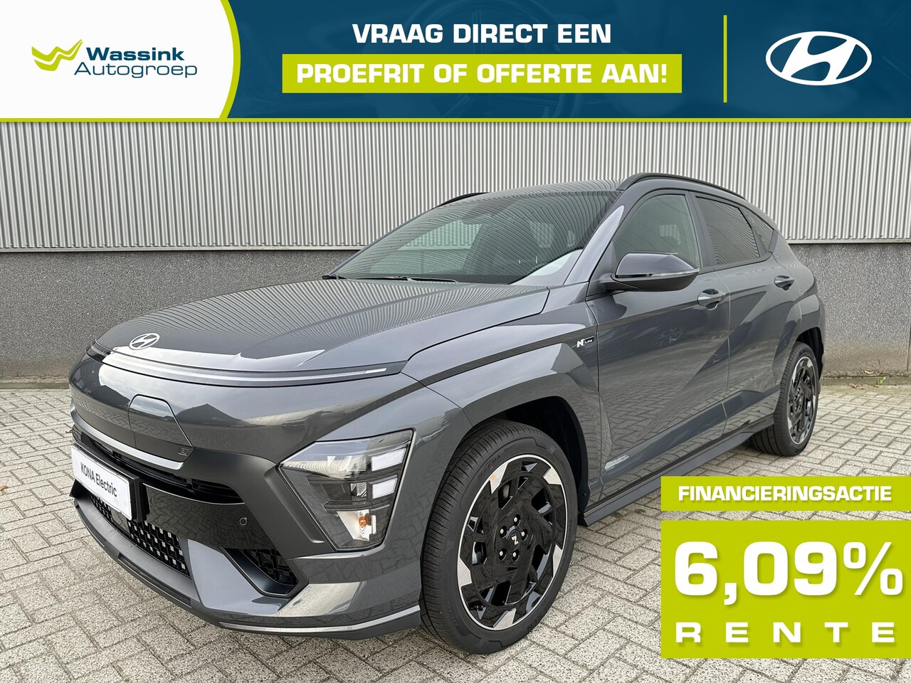 Hyundai Kona - New 65,4 kWh 217pk N Line Edition - AutoWereld.nl