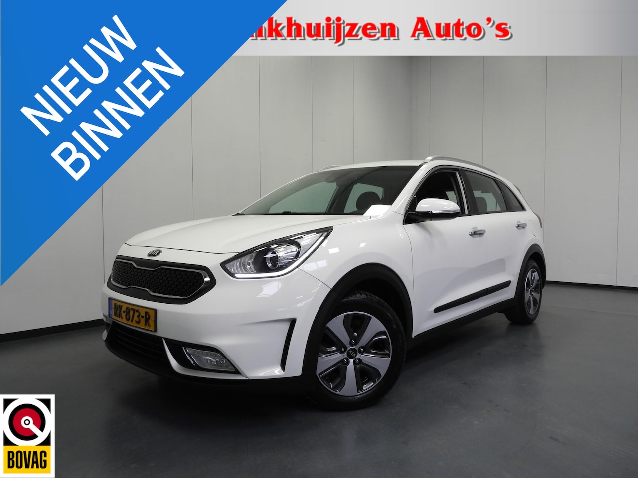 Kia Niro - 1.6 GDi Hybrid DynamicLine NAVI/CAMERA/TREKHAAK/16"LMV! - AutoWereld.nl