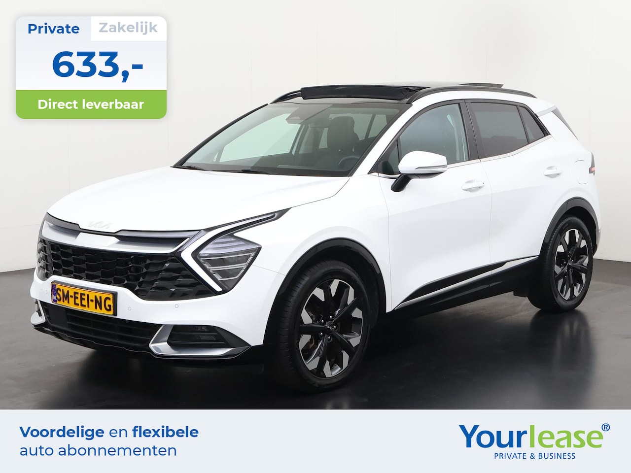 Kia Sportage - 1.6 T-GDi Plug-in Hybrid AWD DynamicPlusLine | All-in 633,- Private Lease | Direct uit voo - AutoWereld.nl