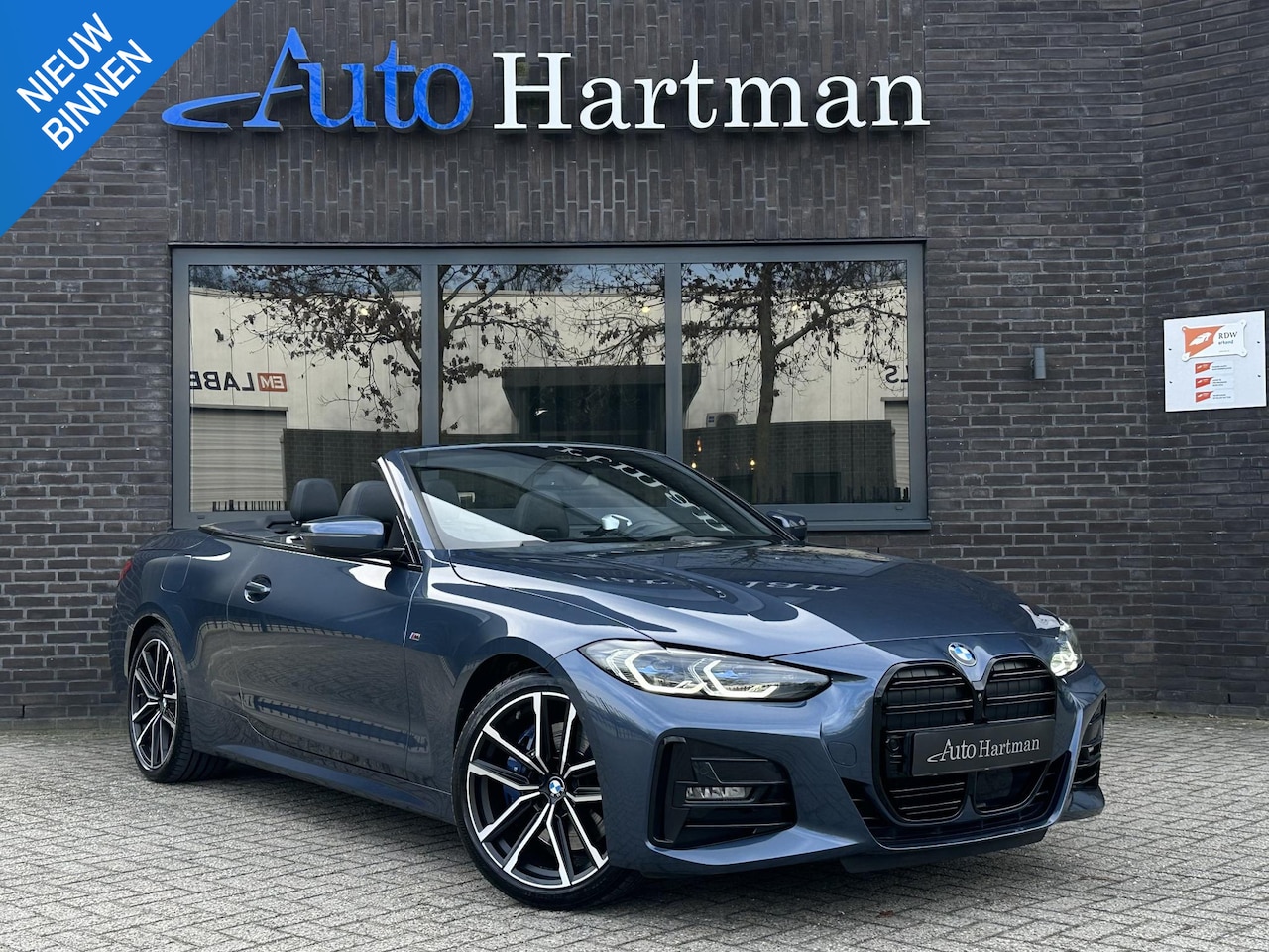 BMW 4-serie Cabrio - 430i High Executive M-Sport ACC|H&K|ELEK.STOELEN|360CAM - AutoWereld.nl