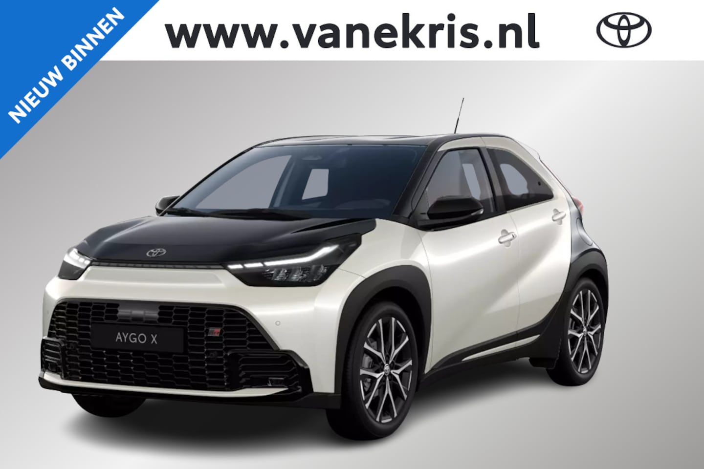Toyota Aygo X - Hybrid 115 GR Sport Hybrid 115 GR Sport, Nieuw, in april leverbaar met €500,- inruilpremie! - AutoWereld.nl