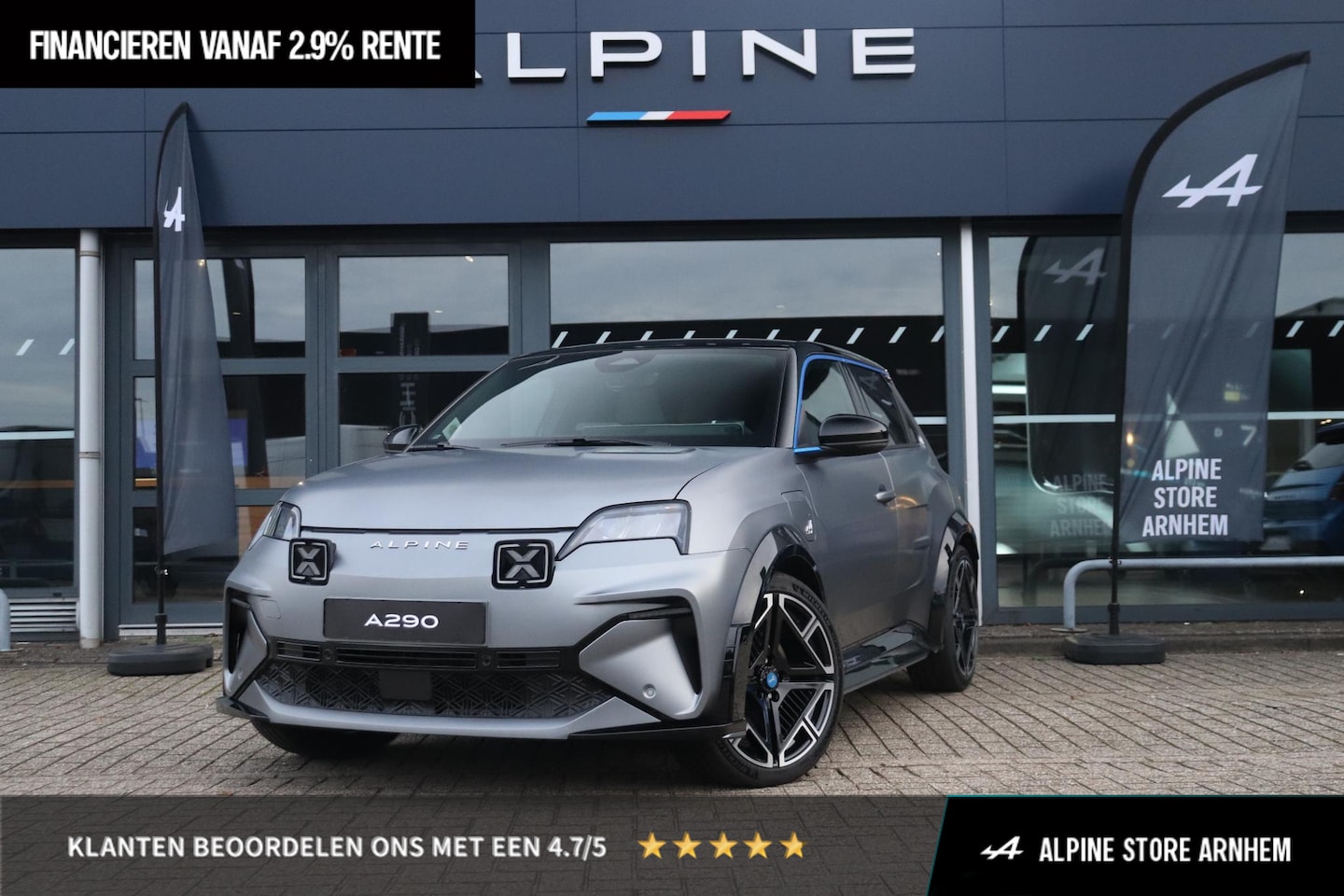 Alpine A290 - GT Premium 52 kWh | DEVIALET Audio | Stoel & Stuurverwarming | Climatronic | Apple Carplay - AutoWereld.nl